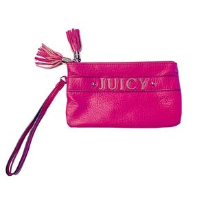 Juicy couture two pocket wristlet